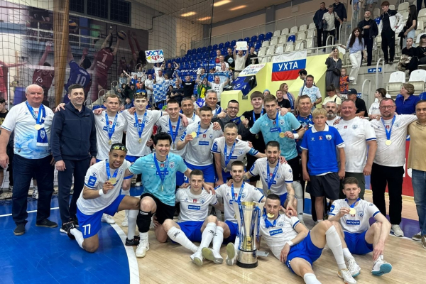 Суперлига России по футзалу: Ухта стала чемпионом России, итоги серии за бронзу, обзор и результаты матчей