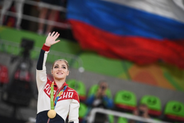 Самые успешные победители Российско-Китайских игр: Алия Мустафина, Никита Нагорный, Евгений Рылов, Савелий Коростылев Самые успешные победители Российско-Китайских игр: Алия Мустафина, Никита Нагорный, Евгений Рылов, Савелий Коростылев